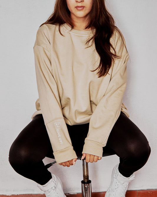 Buzo Oversize Nora Beige